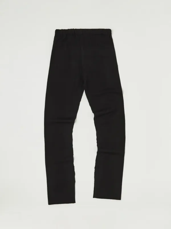 INSIDE OUT KNIT LEGGINGS IN BLACK