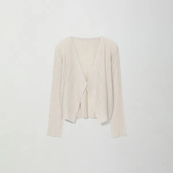 Giri pleats cardigan