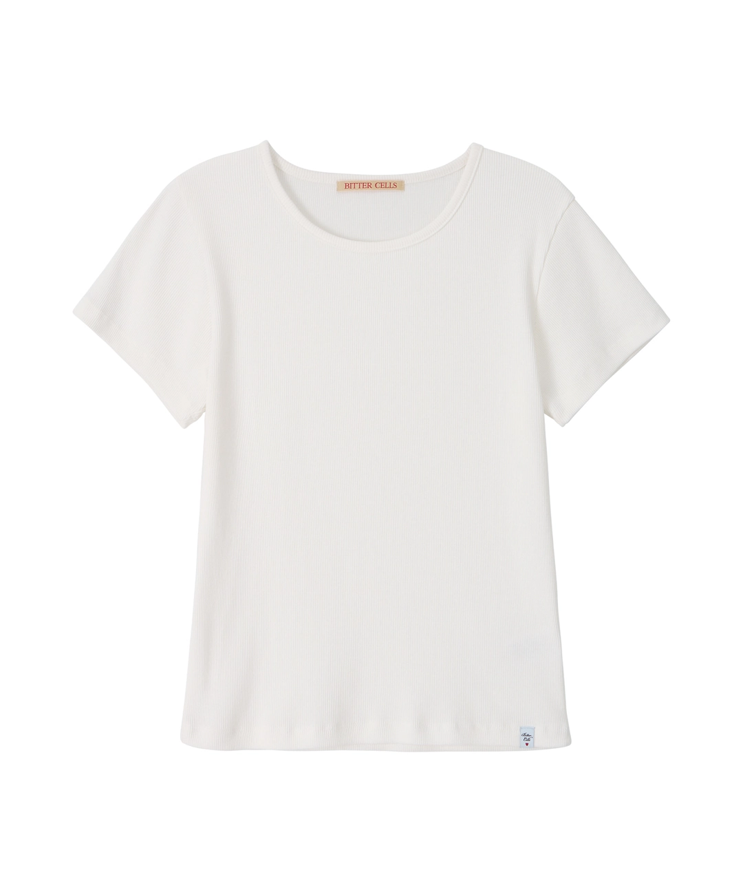 비터셀즈 Essential Golgi Half Tee-Ivory 상품 이미지 1