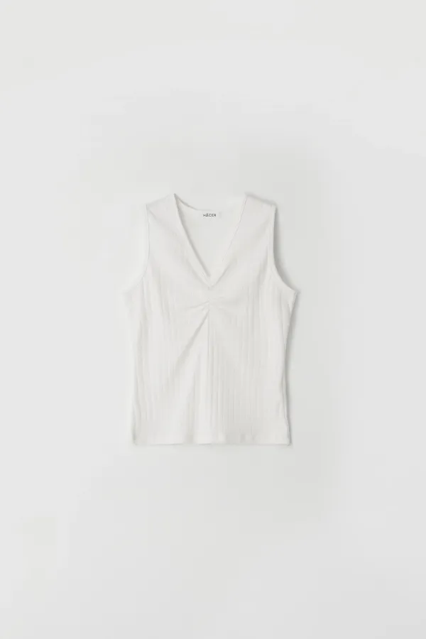 [3rd] Punching V-neck Sleeveless
