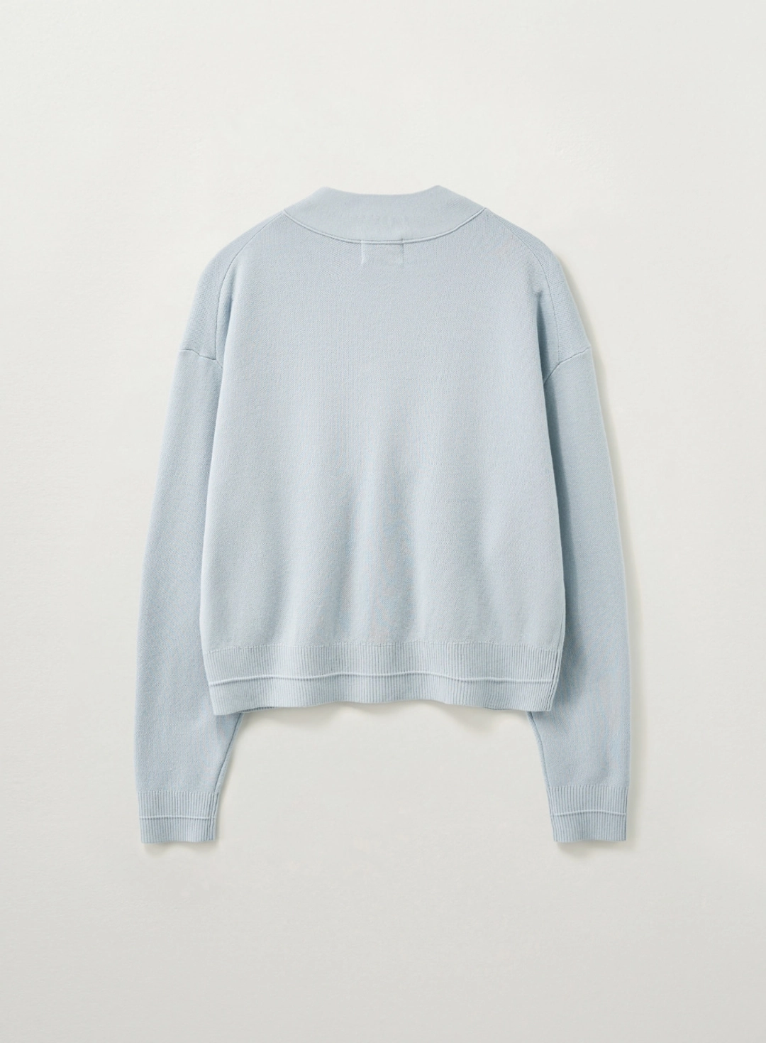세터 [이민정 Pick] (W) Essential Faro Crop Cardigan - Sky Blue 상품 이미지 2