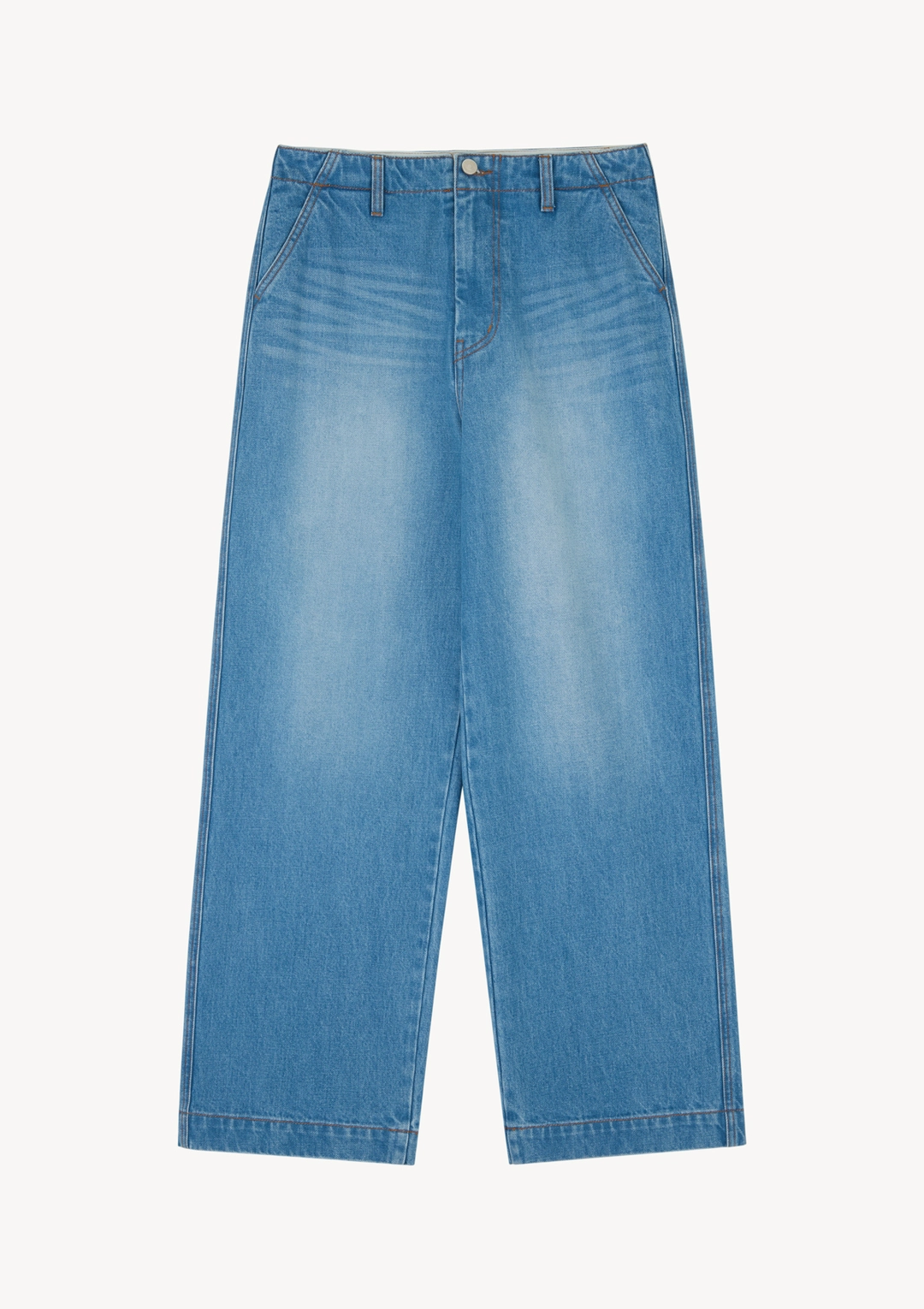 문달 Elin Chino Denim in Blue 상품 이미지 1
