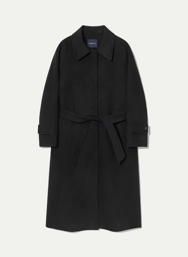 Cashmere Single Coat Black