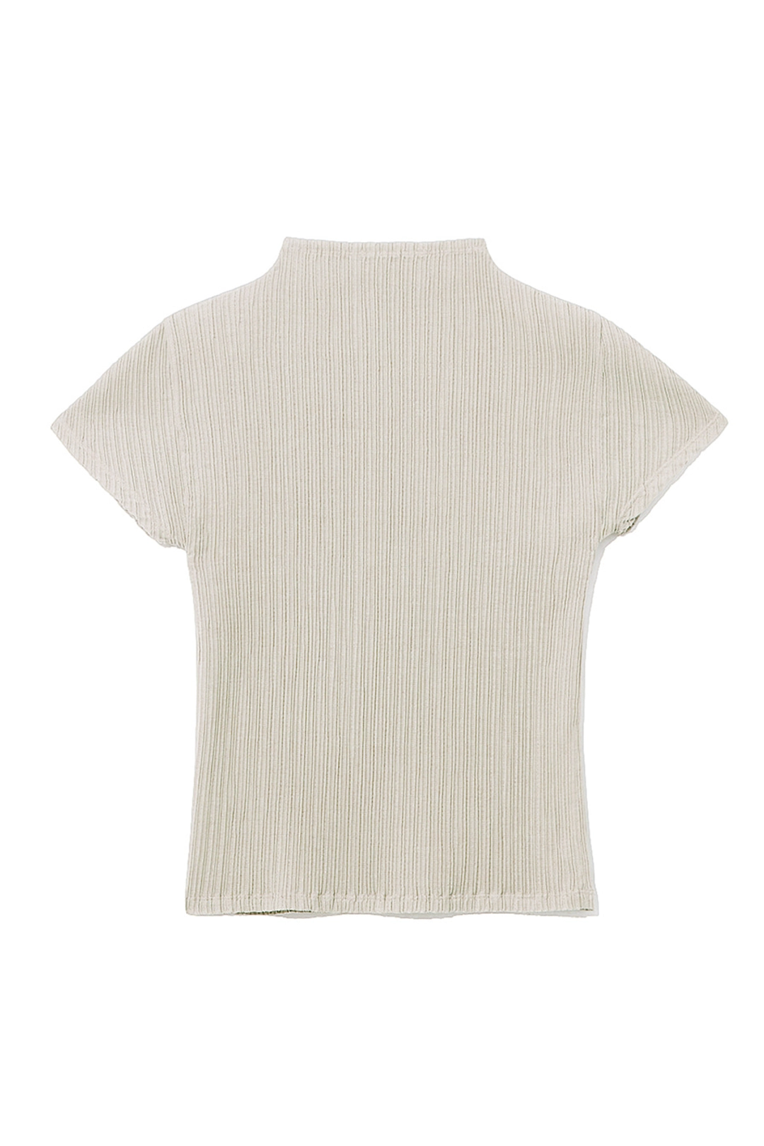 르917 AUBE PLEATS MOCKNECK TOP [LIGHT GREY] 상품 이미지 1