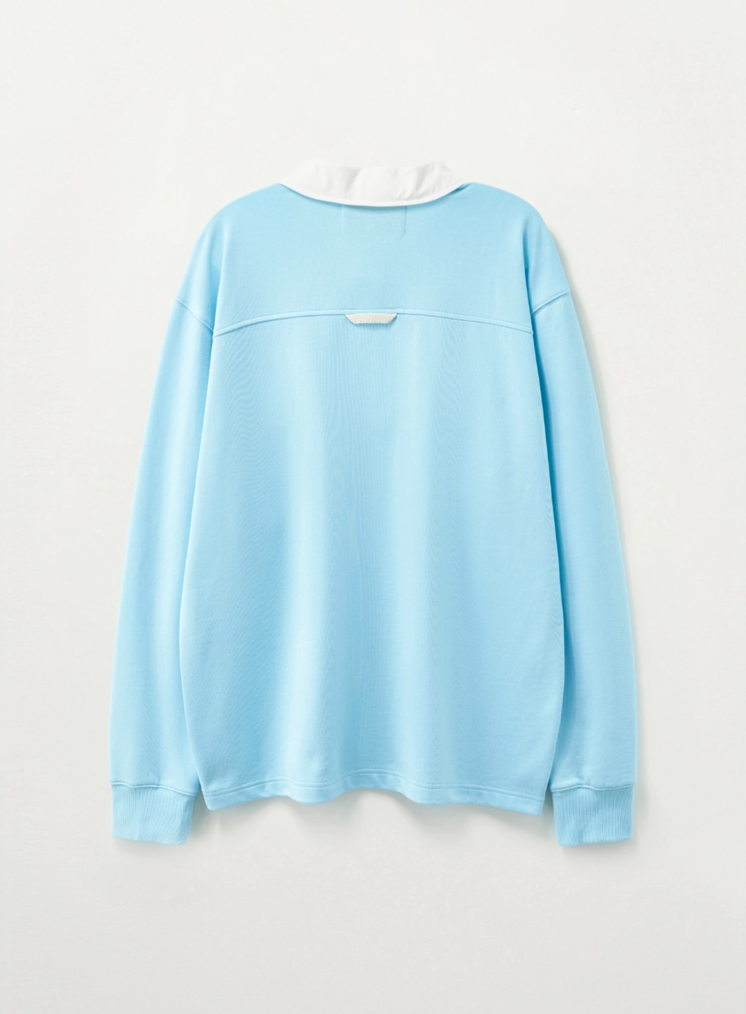 세터 Crest Logo Rugby Long Sleeve - Sky Blue 상품 이미지 2