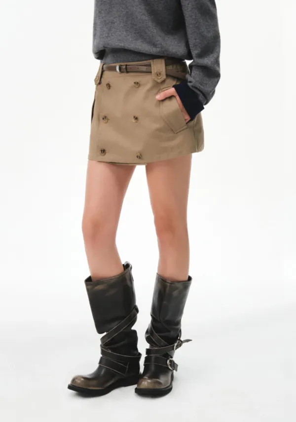 SUSAN TRENCH SKIRT