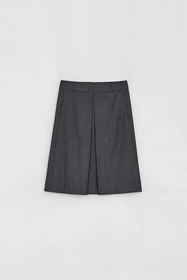 LOW RISE MIDI SKIRT