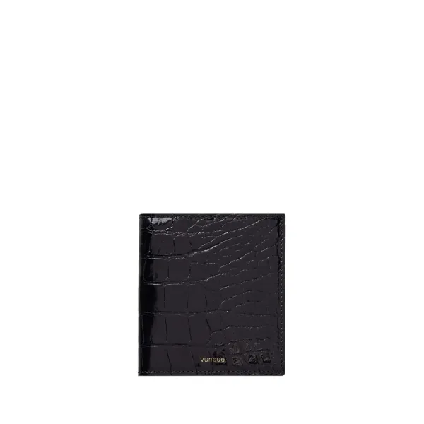 Ecllat Perfec Slim Card Half Wallet (에끌라 퍼펙 슬림 카드 반지갑) Black