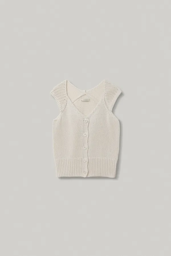 [2ND] Athens Knit Top in Linen