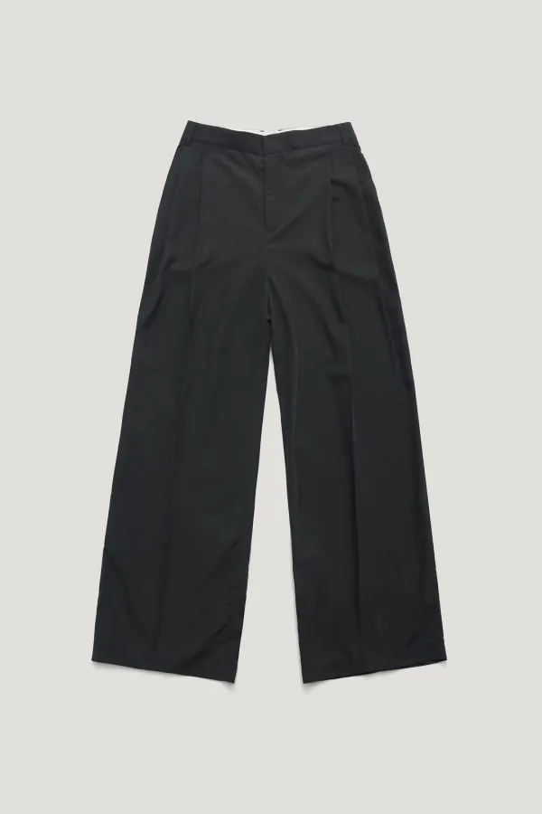 SLOAN WIDE SLACKS_BLACK / ₩149,000