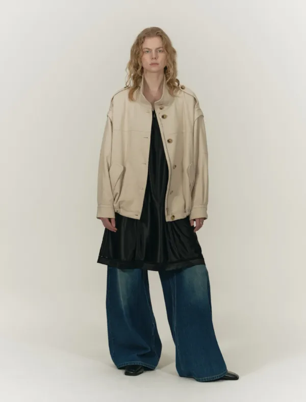 DETACHABLE CASENTINO JACKET [IVORY]