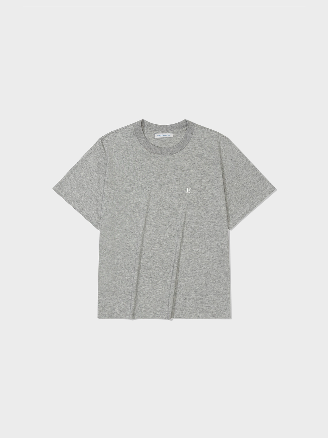 로우클래식 Organic Lc Basic T-Shirt_Melange Grey 상품 이미지 1