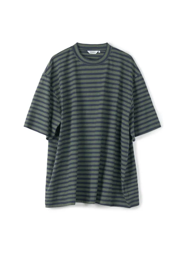 Vintage Stripe Summer Tee_Faded Navy