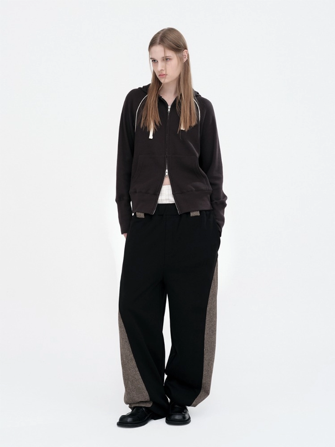 밀로 우먼 Color Side Sweatpants [Black] 상품 이미지 2
