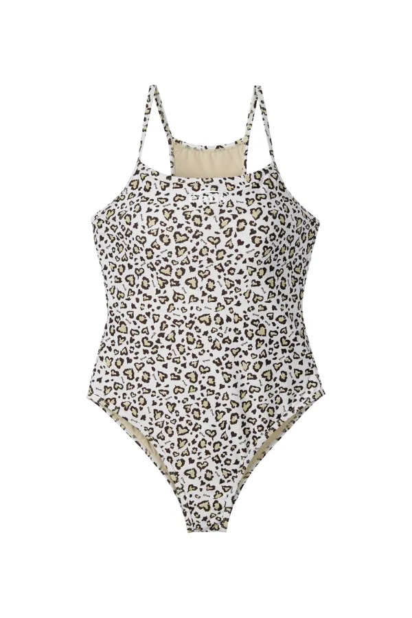 BACK HOLE SWIMSUIT-IVORY