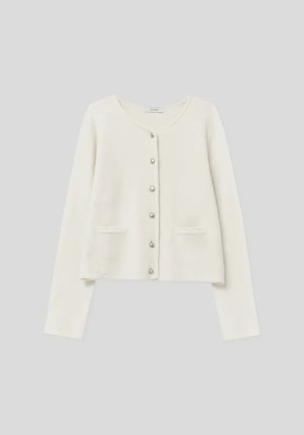 Coy Boucle Cardigan