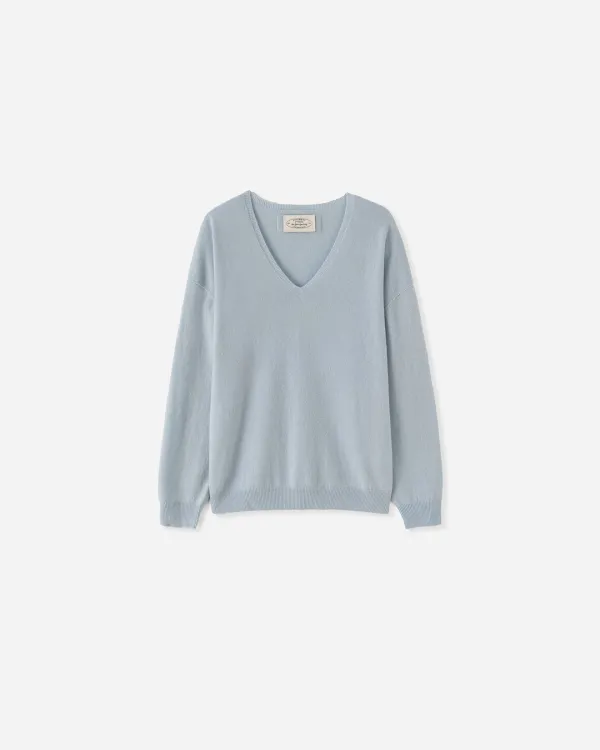 Lei Wool V-neck Knit