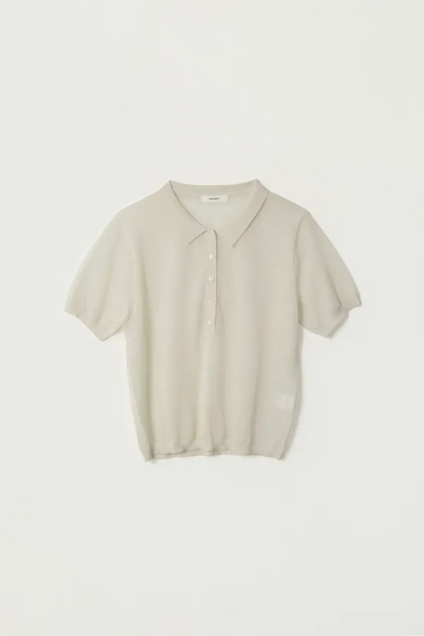 SILAS HALF COLLAR KNIT_LIGHT APRICOT