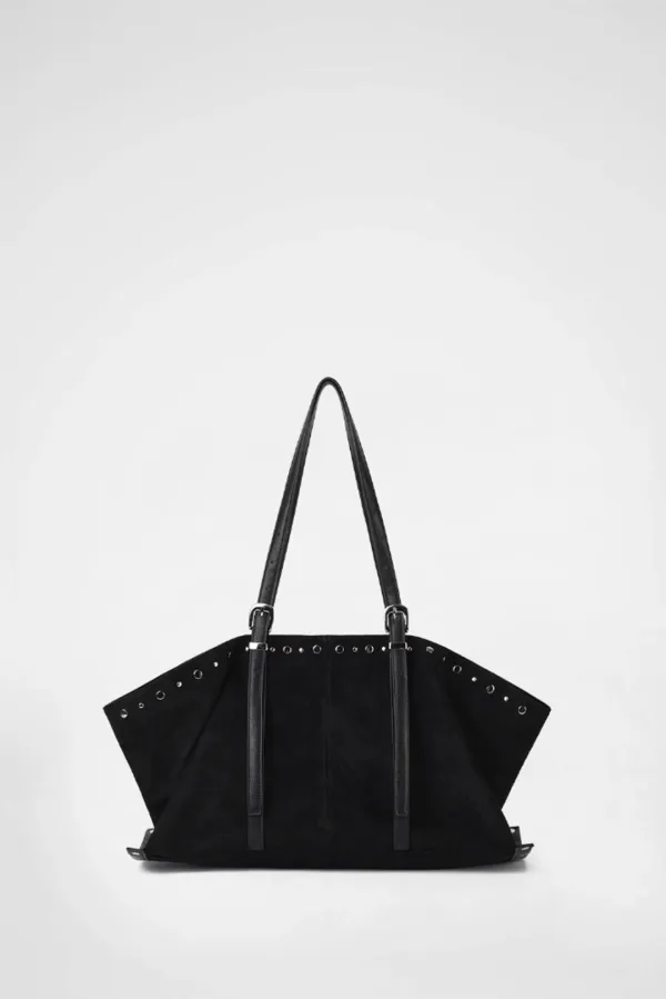 VEYRA STUD BAG / BLACK