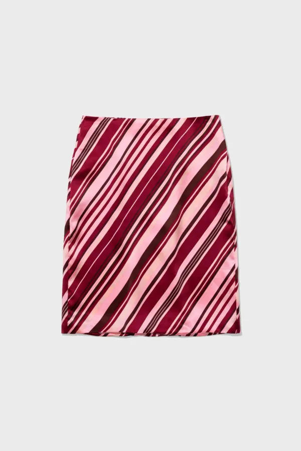 Alva Skirt_Maroon