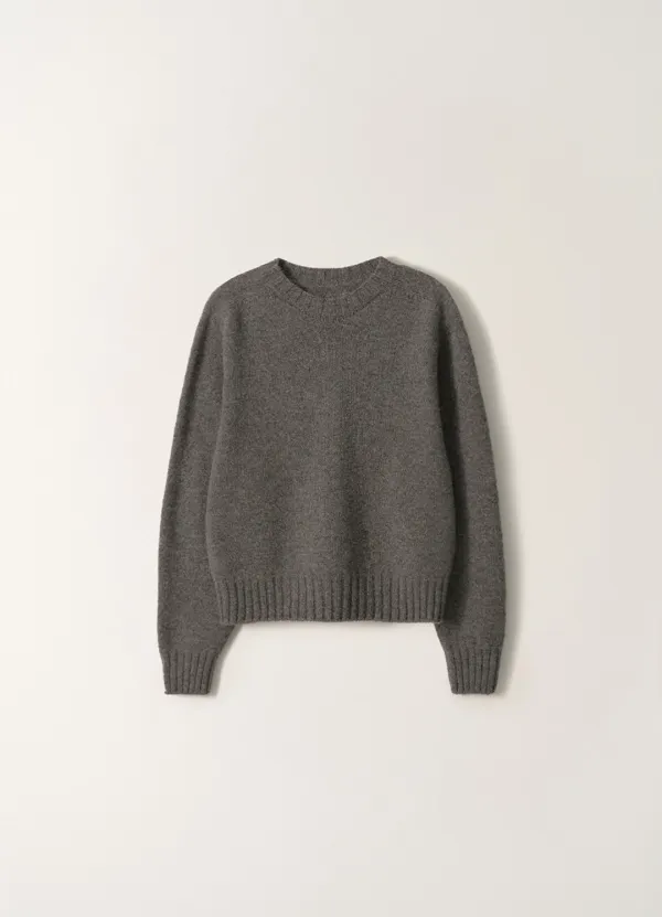 2ND / Bunny Wool Pullover Knit (Gray)