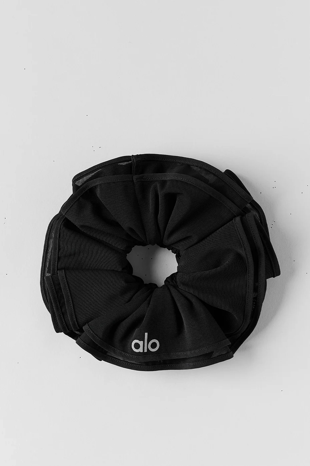 알로요가 Mesh Sweet Nothing Oversize Scrunchie - Black 상품 이미지 2