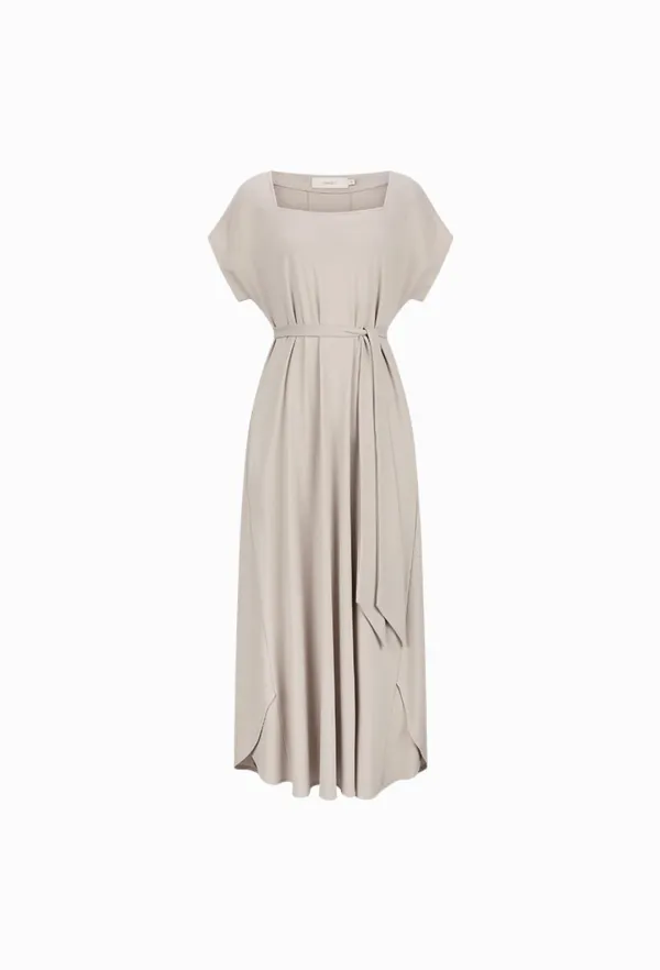 Fiona Jersey One-piece (Beige)