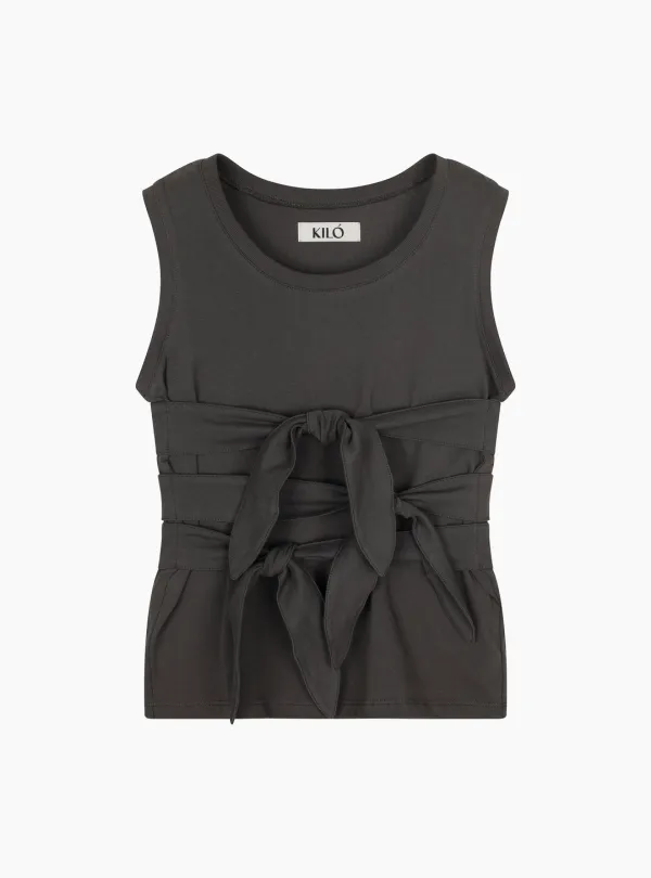 KNOT TOP (CHARCOAL)