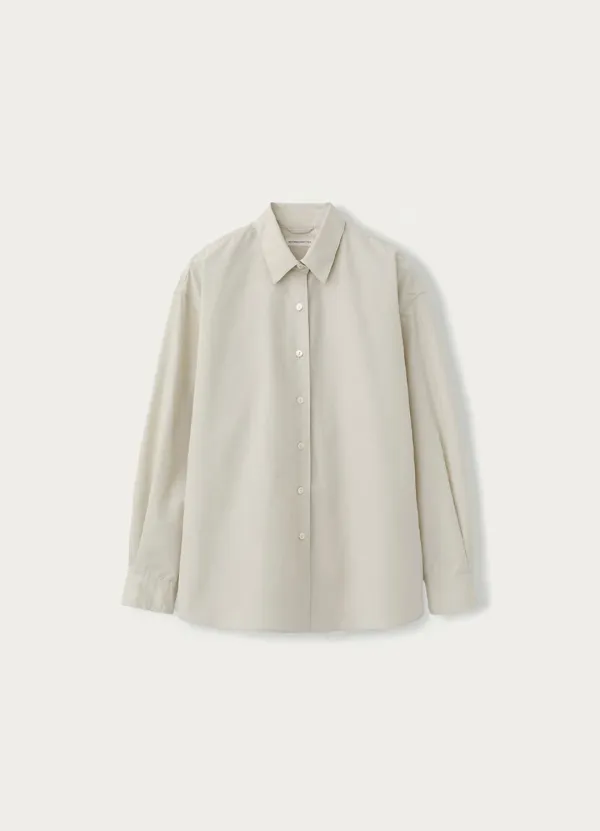 Leta classic shirt (Muted beige)