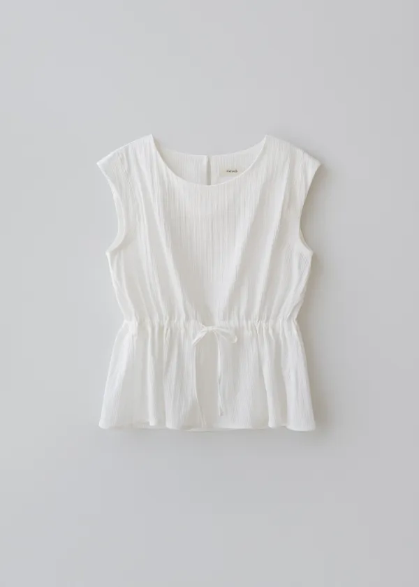 Blair string blouse (white)