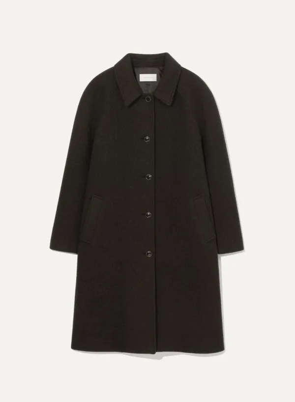 Liv Alpaca Coat Dried Plum