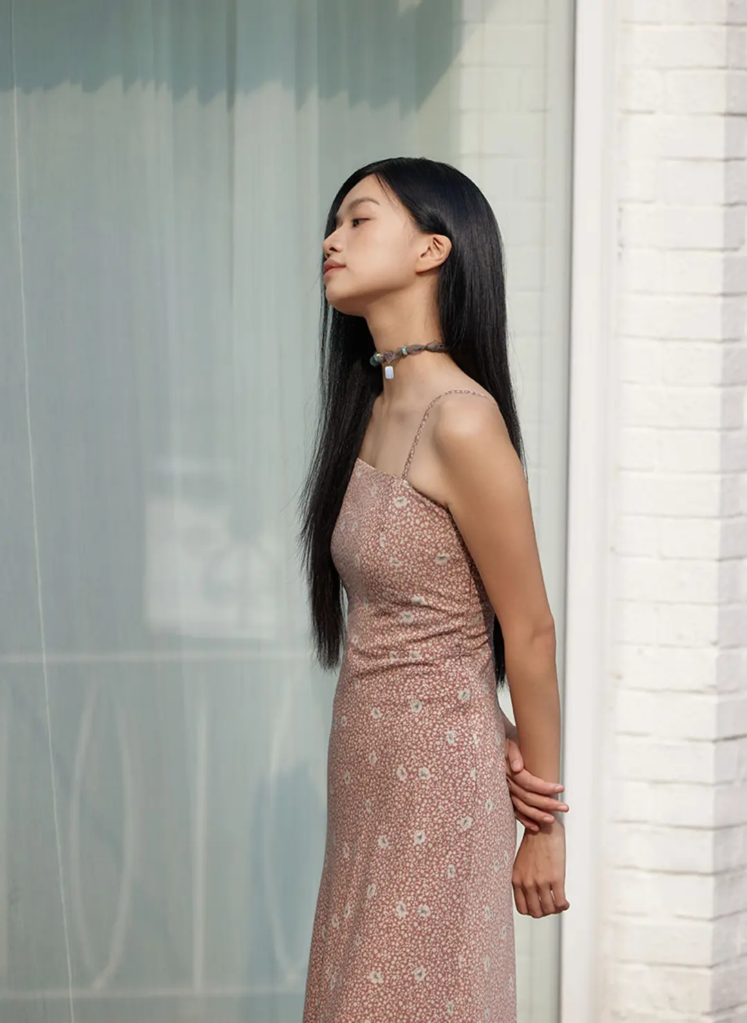 루루서울 Warm Holiday Dress (Brick Red) 상품 이미지 2