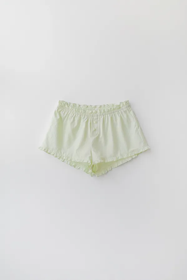 Ella frill half pants (mint)