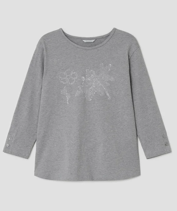 [3차] Button Cuff Curved Top [Gray]