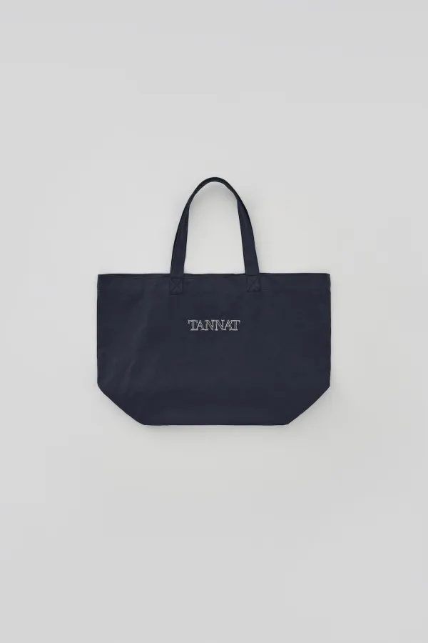 T/T Washed canvas bag (navy)