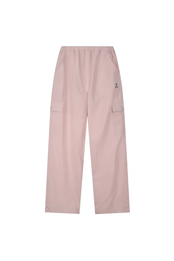 WIDE CARGO PANTS - PINK