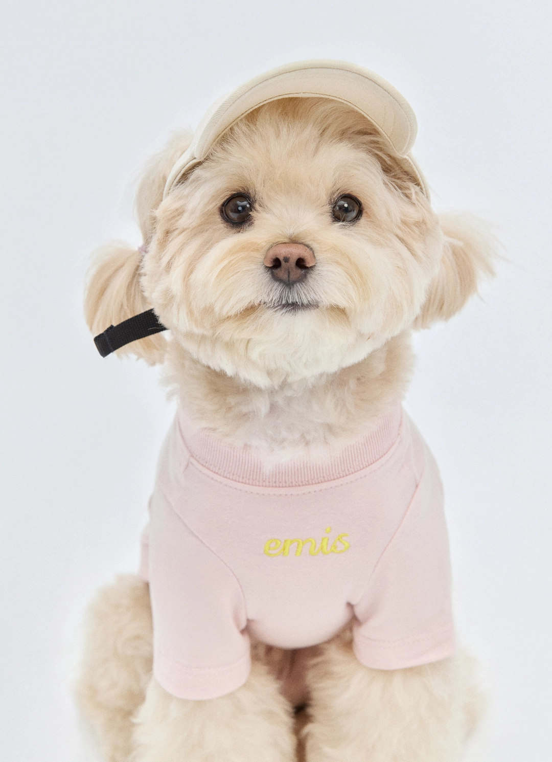 이미스 (PET) LETTERING LOGO T-SHIRT-PINK 상품 이미지 2