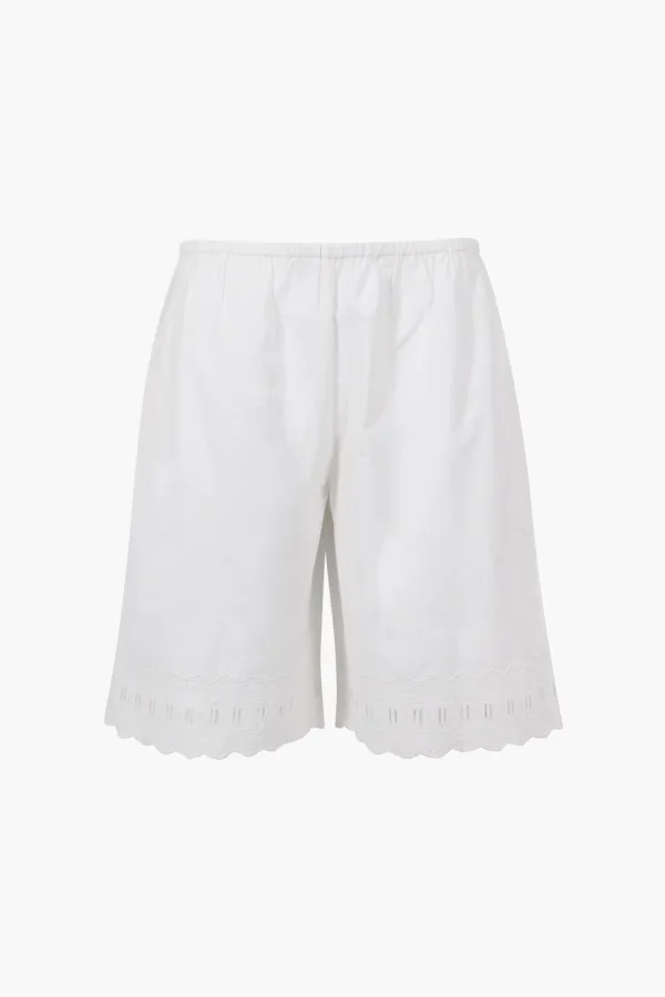 PEPITA SHORTS IN WHITE