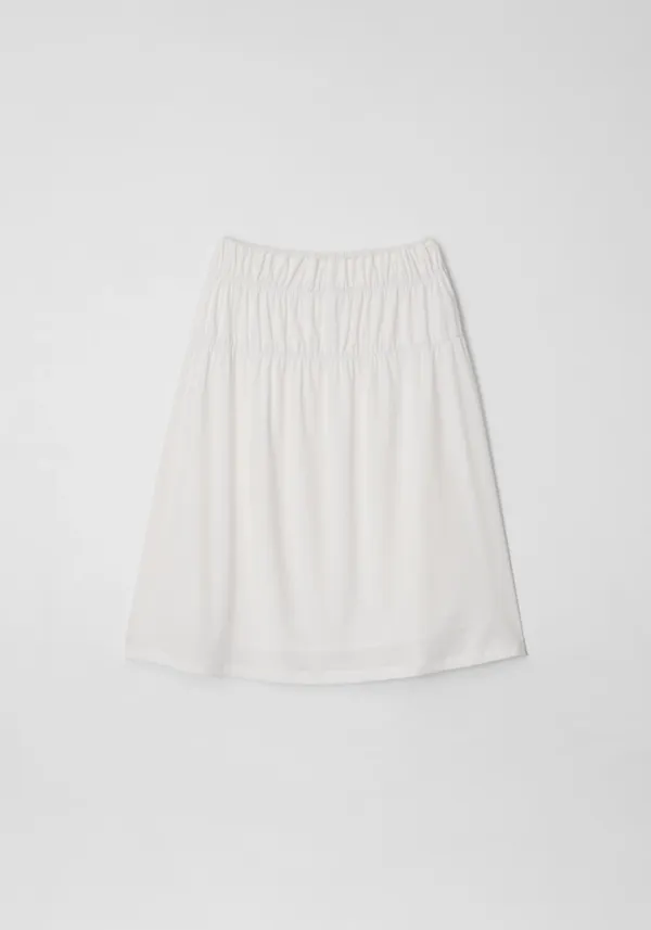 Shirring skirt (Ivory)