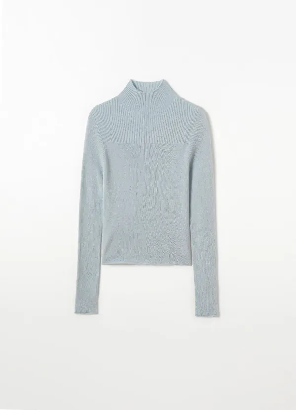 [8TH] Chloe Turtleneck Knit(Sky Mint)