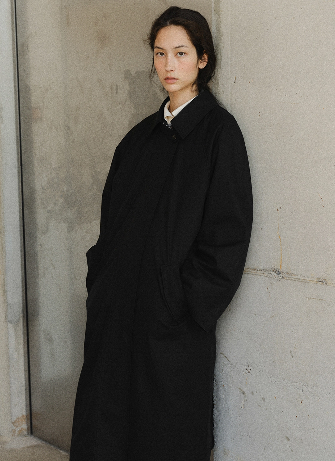 르닐 Noel Interlined Trench (Black) 상품 이미지 3
