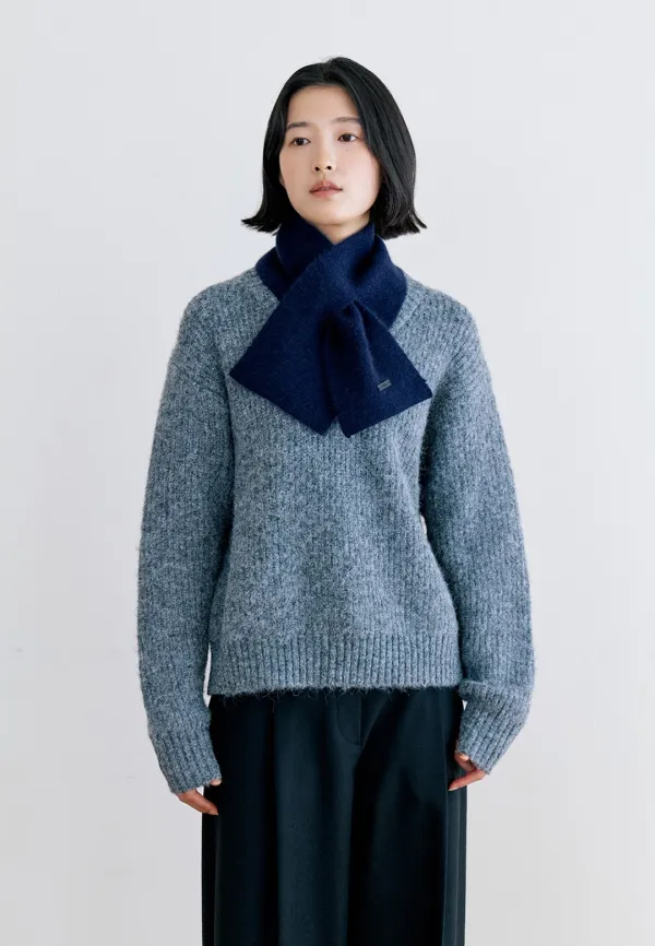 RACCOON MINI MUFFLER - NAVY