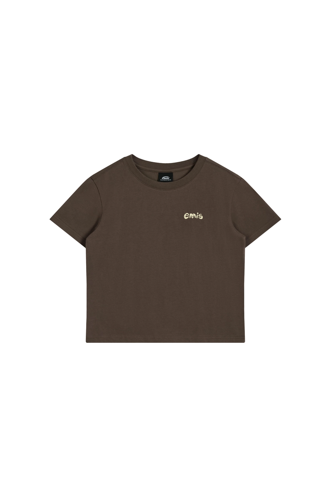 이미스 (W) COASTAL BABY T-SHIRT-BROWN 상품 이미지 1