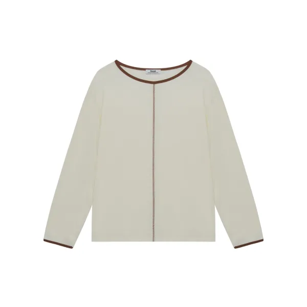 Binding Long Sleeve - brown