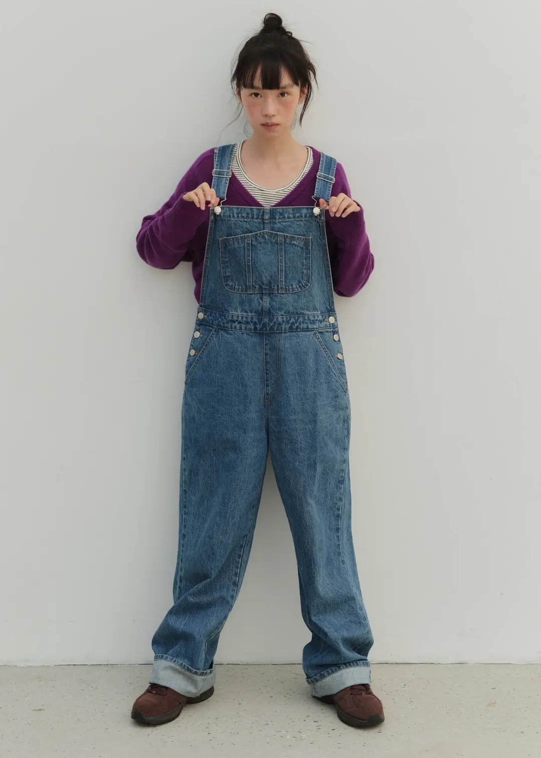 온무드 [8TH] VINTAGE DENIM OVERALL 상품 이미지 2