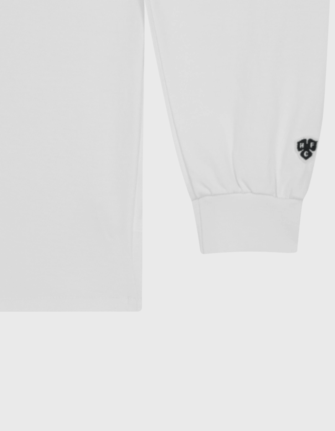 헤리티지플로스 CREST 20S COMPACT YARN LONG SLEEVE / White 상품 이미지 3