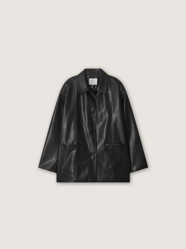 Nomad Leather Jacket - Black