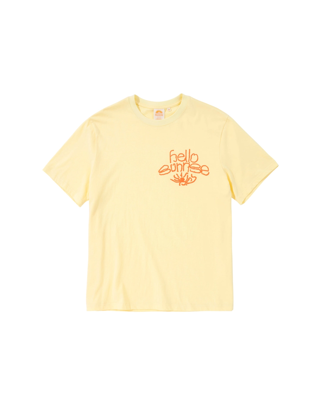 헬로선라이즈 HS x ETCblank Sunrise Dancing Tee_Light Yellow 상품 이미지 1