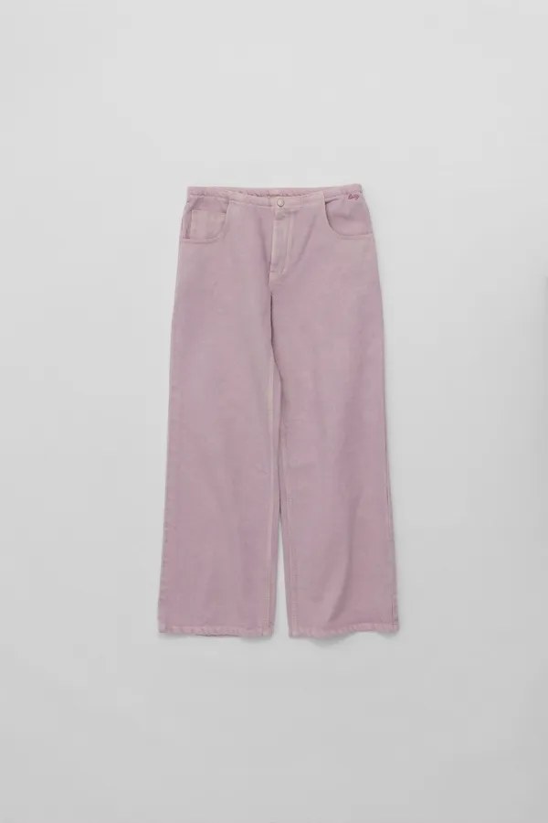 2nd) a dip denim (washed pink)