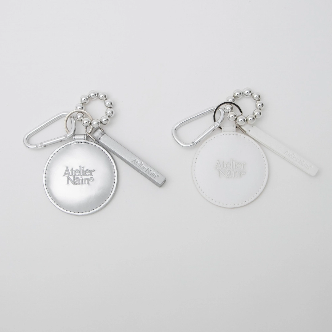아뜰리에 나인 (Z-KR-0002)ATELIER NAIN GOODS PADDED MIRROR KEYRING 상품 이미지 2